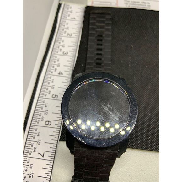 Diesel Watch Strap Band Bracelet Case Use For Parts Preowned 24mm N5 - Picture 2 of 3